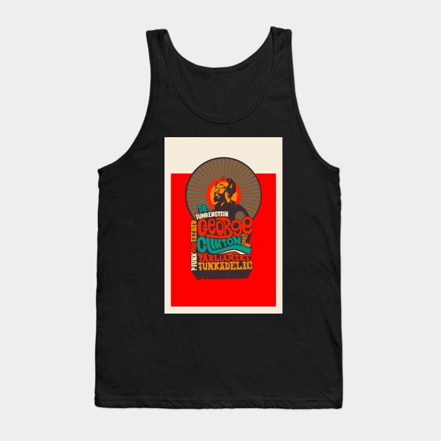 Funkadelic George Clinton Shirts - P-Funk Master Artwork Collection! Tank Top by Boogosh